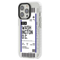 Personalised Washington D.C. Boarding Pass