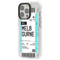 Personalised Melbourne Boarding Pass