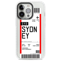 Personalised Sydney Boarding Pass