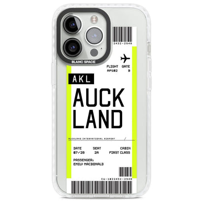 Personalised Auckland Boarding Pass