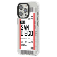 Personalised San Diego Boarding Pass