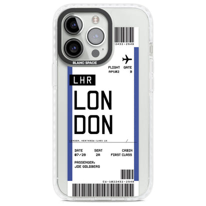 Personalised London Boarding Pass