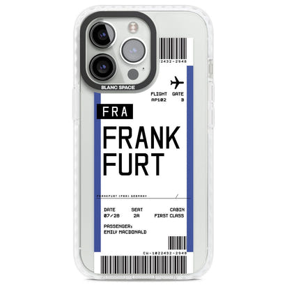 Personalised Frankfurt Boarding Pass