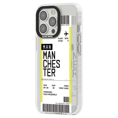 Personalised Manchester Boarding Pass