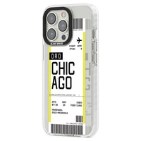 Personalised Chicago Boarding Pass