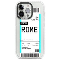 Personalised Rome Boarding Pass