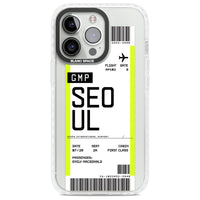 Personalised Seoul Boarding Pass