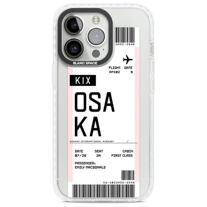 Personalised Osaka Boarding Pass