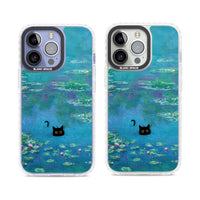 Cat in Monet's Water Lillies