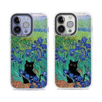 Le chat dans les Iris de Van Gogh