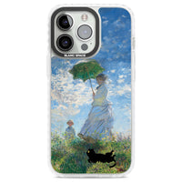 Cat with Monet's Parasol Lady