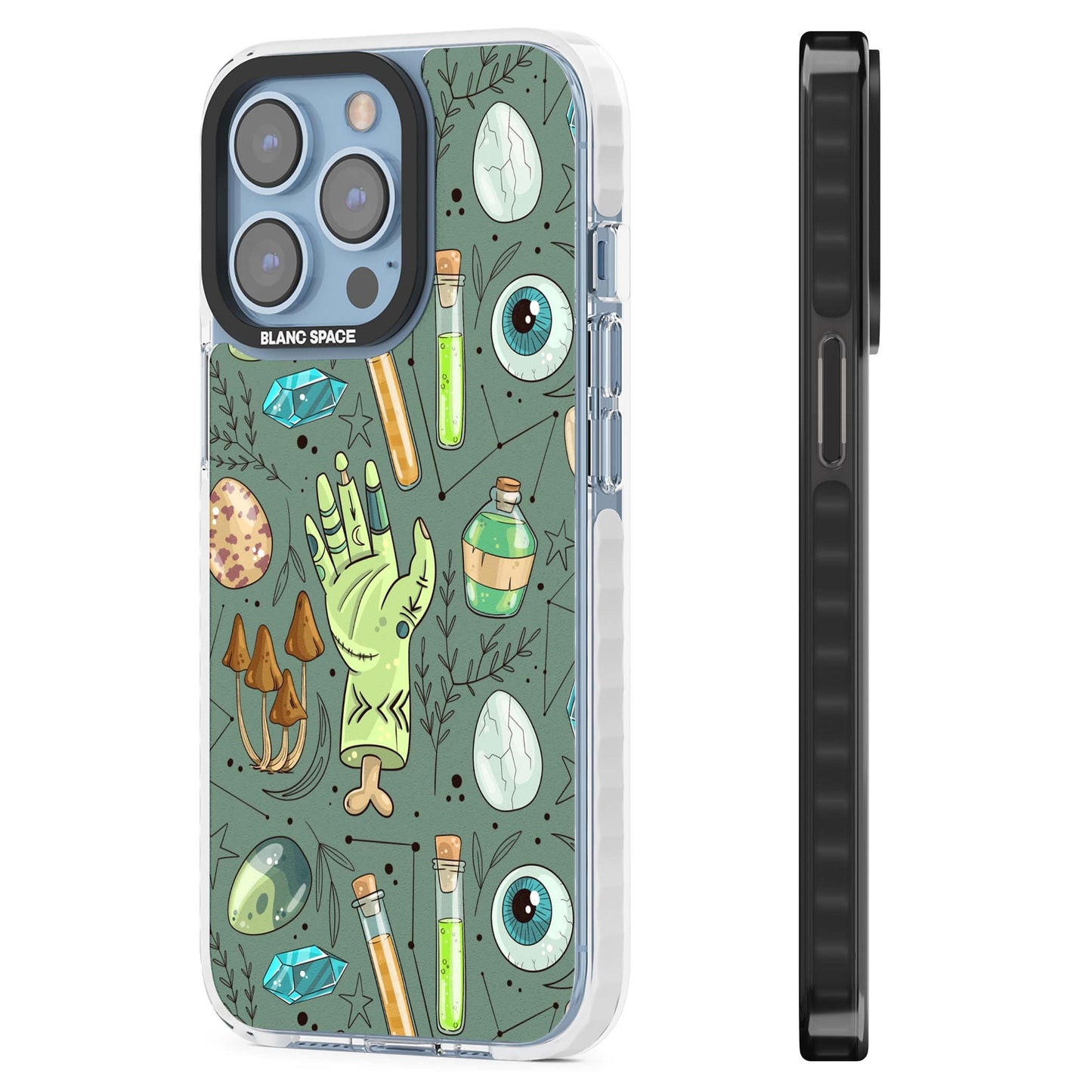 Motif expérimental de dessin animé pour Halloween