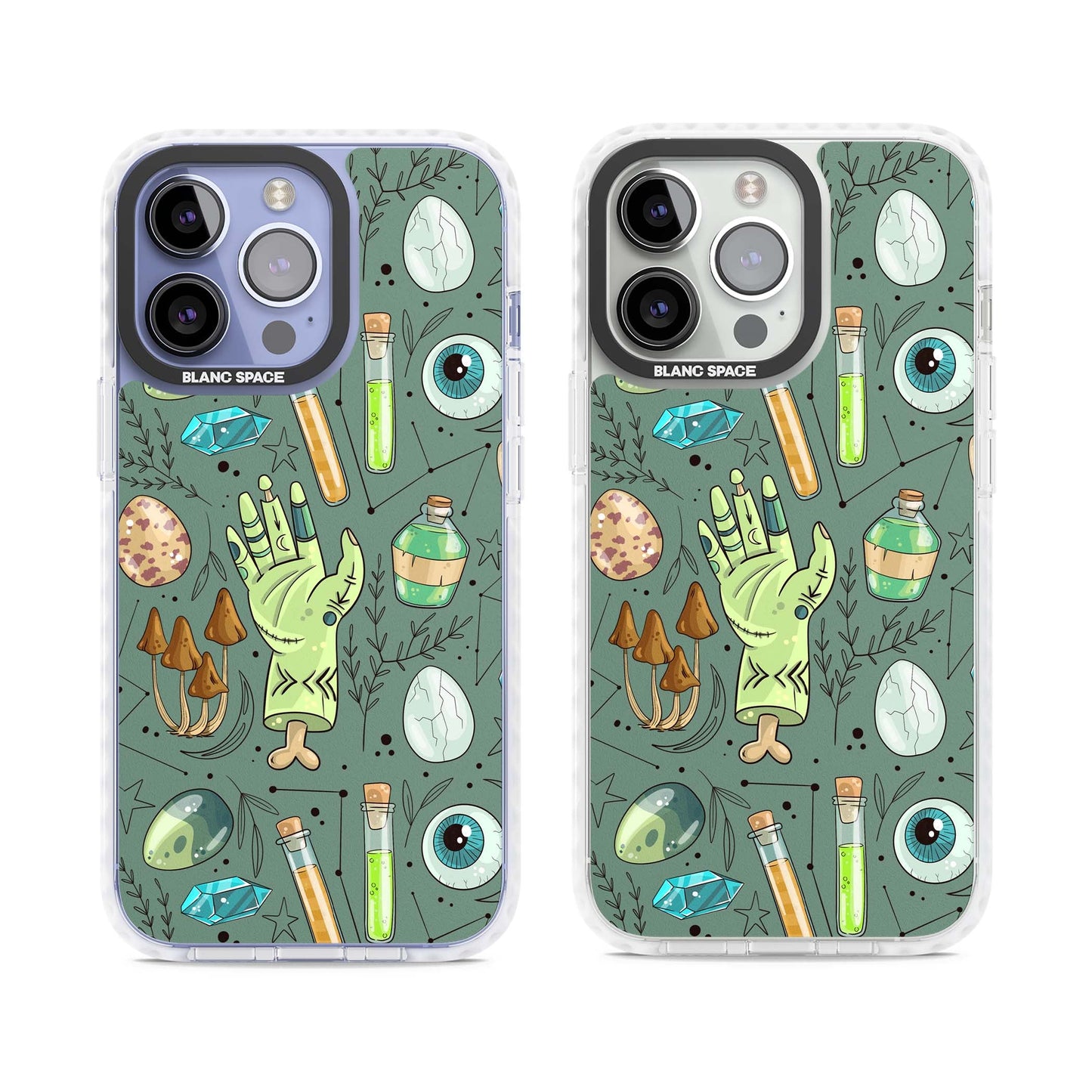 Motif expérimental de dessin animé pour Halloween