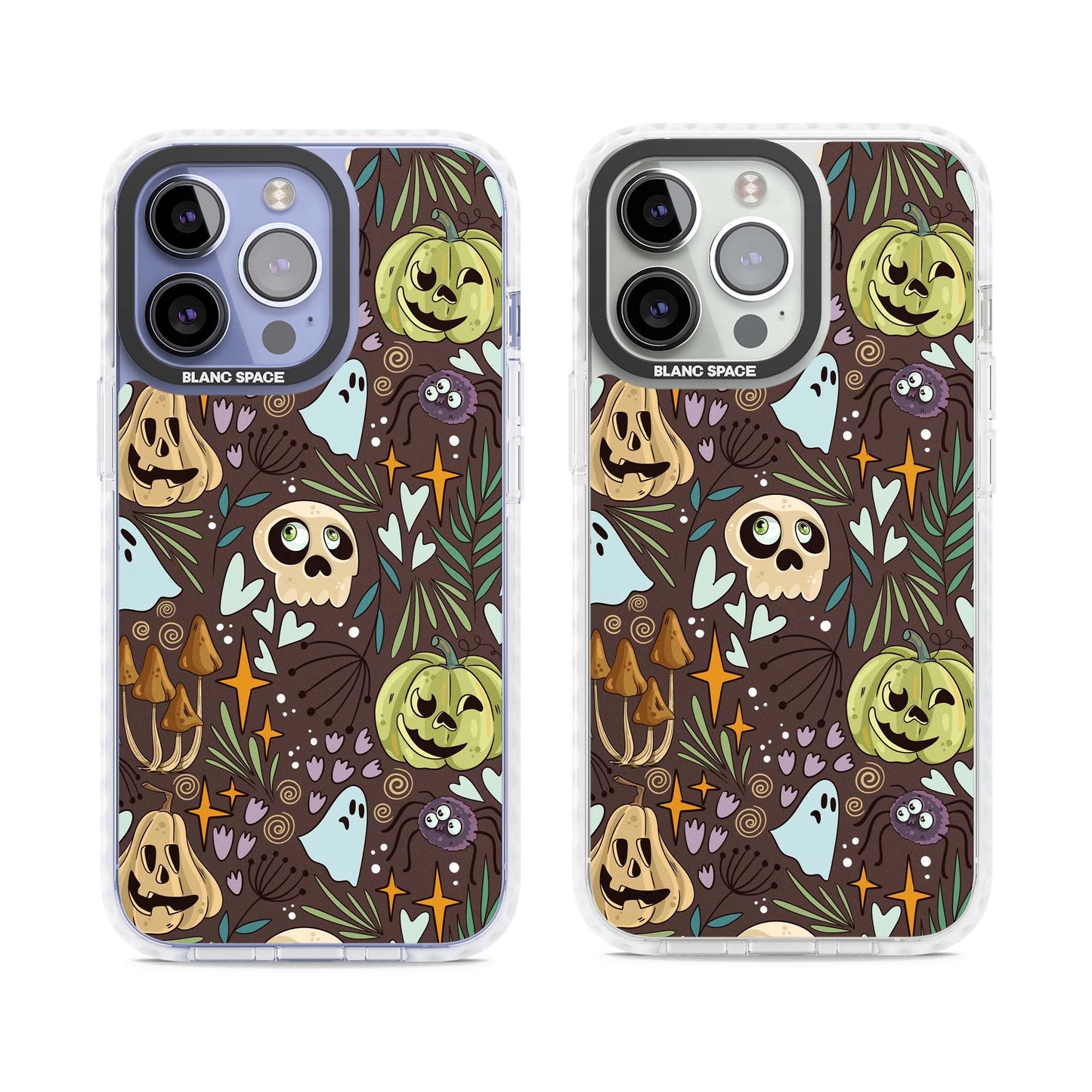 Goblincore Cartoon Halloween Pattern