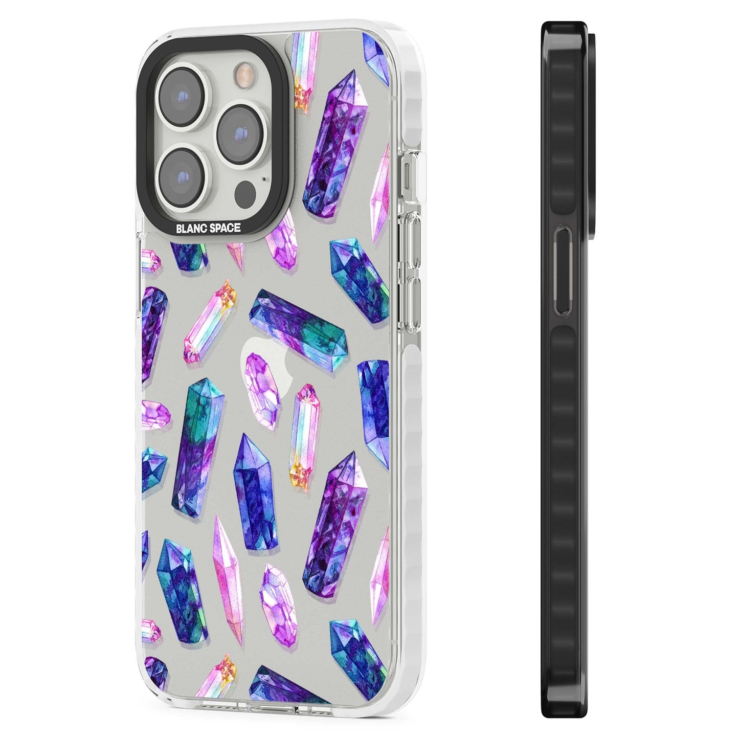 Iridescent Prism Crystals