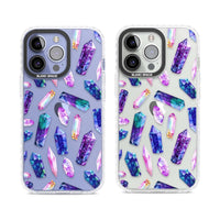 Iridescent Prism Crystals