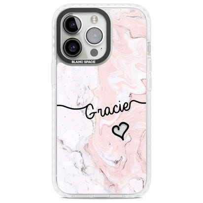 Personalised Pink Marble