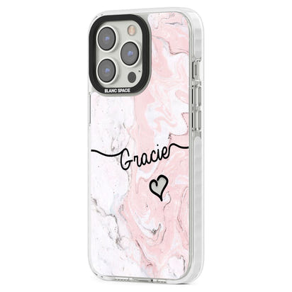 Personalised Pink Marble