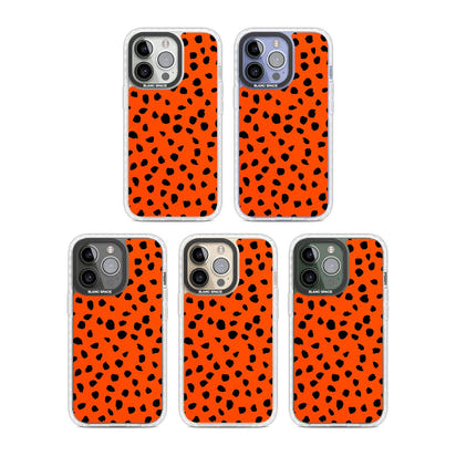 Fetter roter Punktdruck