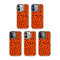 Fetter roter Punktdruck