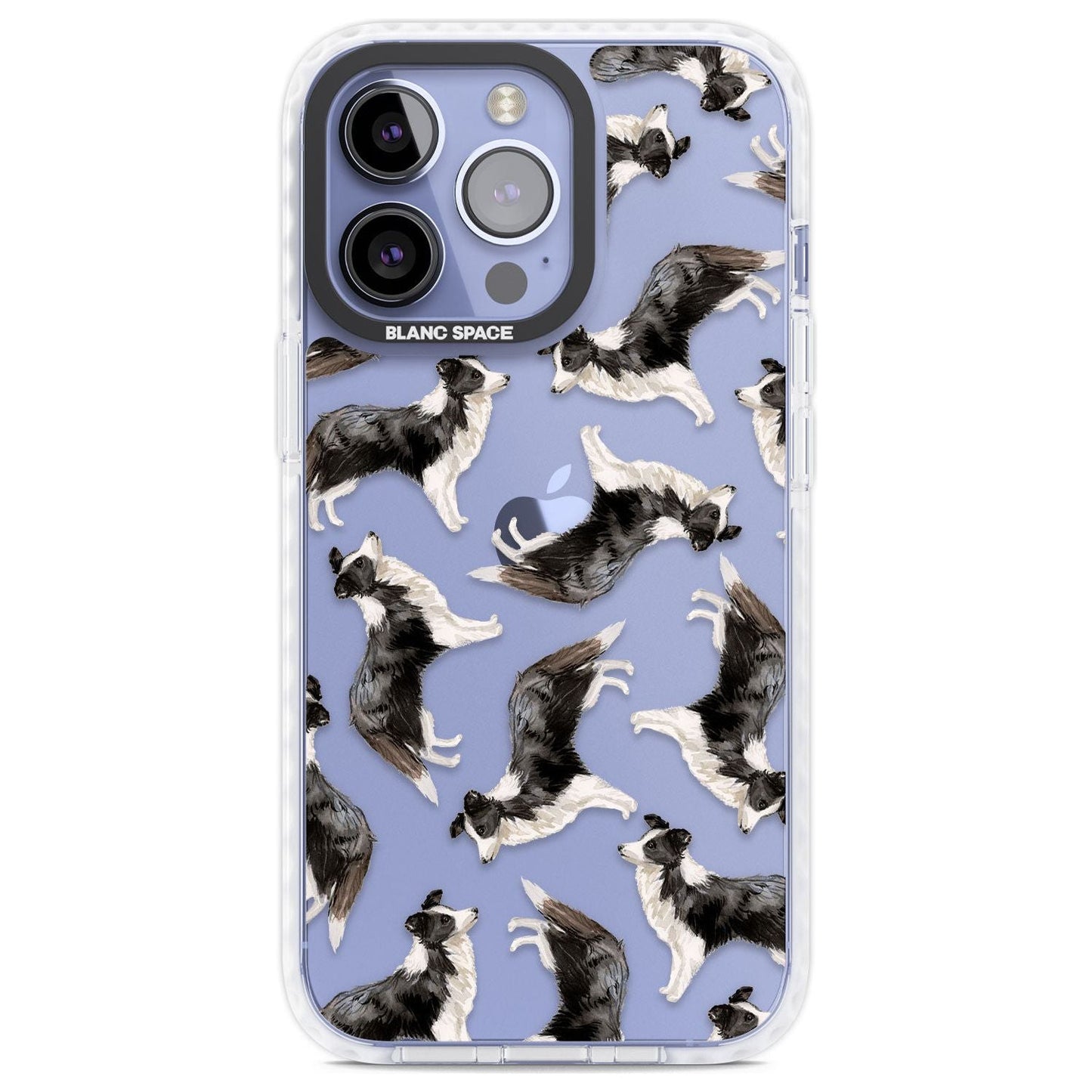 Border Collie Pattern Watercolour