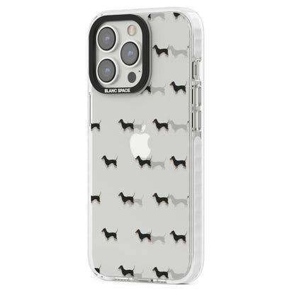 Dachshund Pattern Clear