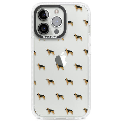 German Shepherd Pattern Clear