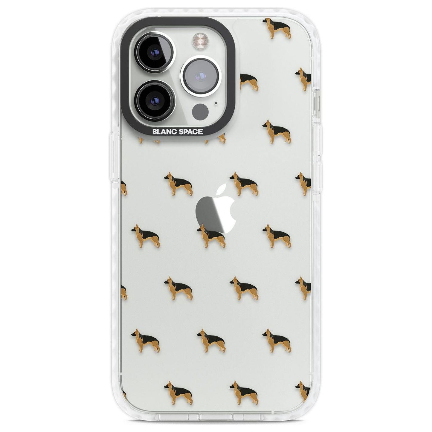 German Shepherd Pattern Clear