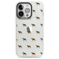 German Shepherd Pattern Clear