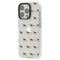 German Shepherd Pattern Clear