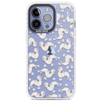 Pudel-Aquarellmuster