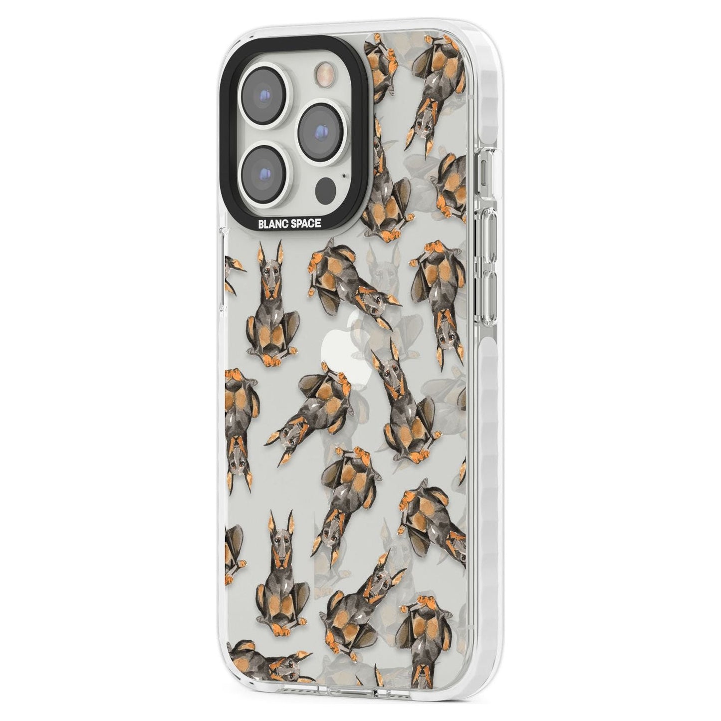 Doberman Watercolor Dog