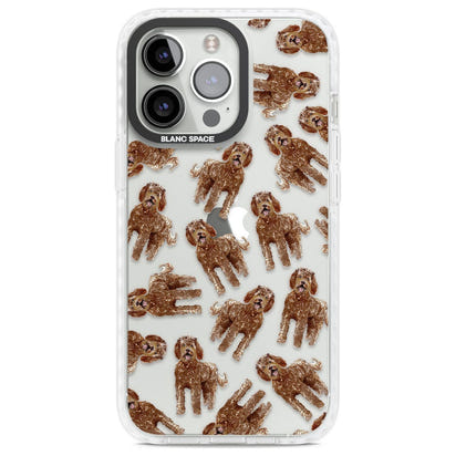 Labradoodle Brown Pattern