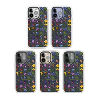 Grille de fleurs sauvages