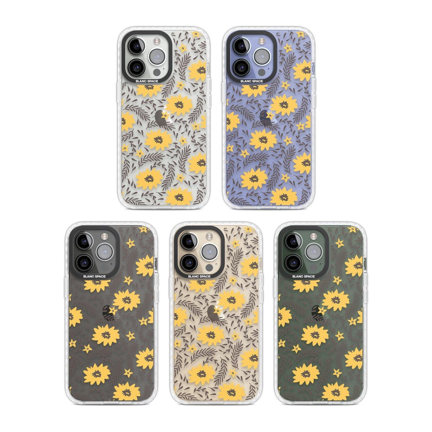Yellow Blossoms Floral