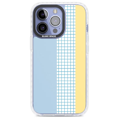 Abstract Grid Blue & Yellow