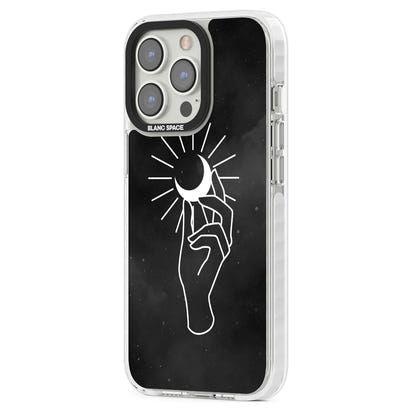 Hand Holding Celestial Moon