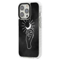 Hand Holding Celestial Moon