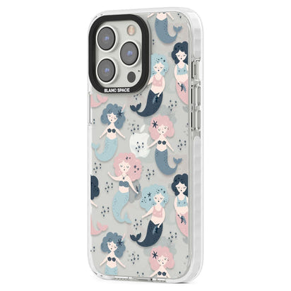 Pastellfarbene Meerjungfrauen