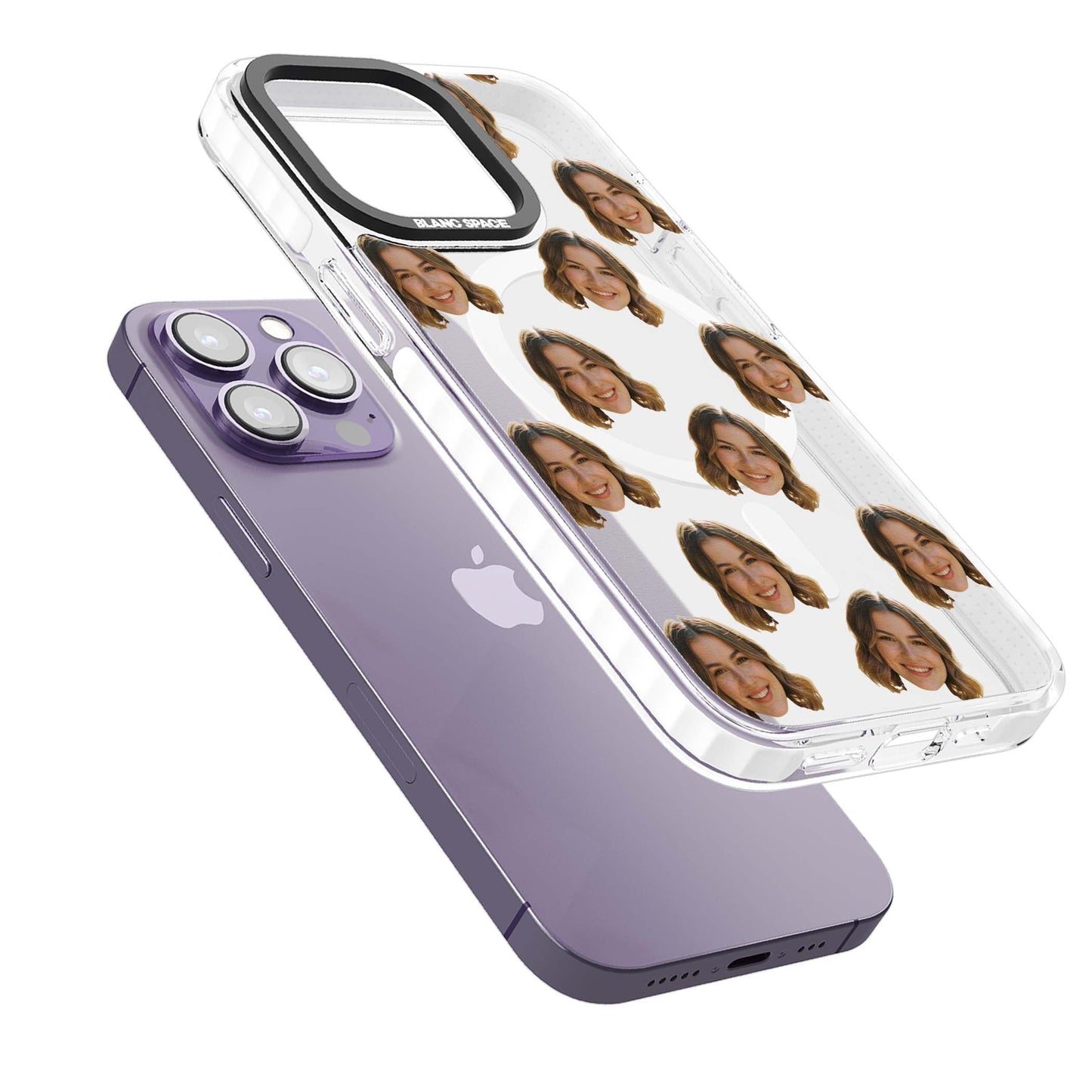 Falling Faces Pattern