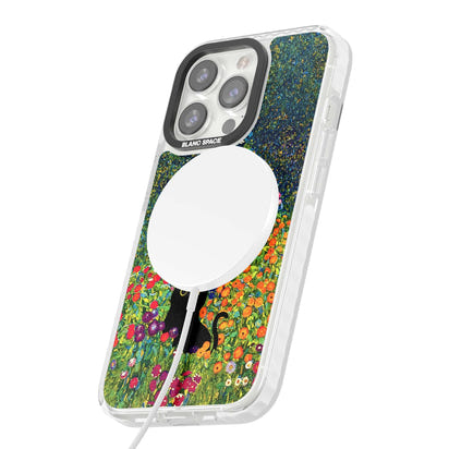 Cat in Klimt's Garden