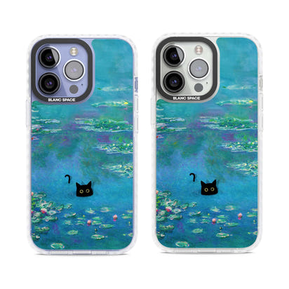 Cat in Monet's Water Lillies