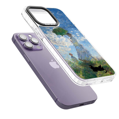 Cat with Monet's Parasol Lady