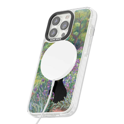 Cat in Monet's Giverny Garden