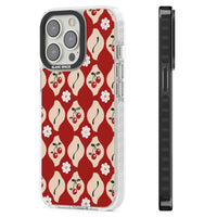 Vintage Cherry Diamond Pattern