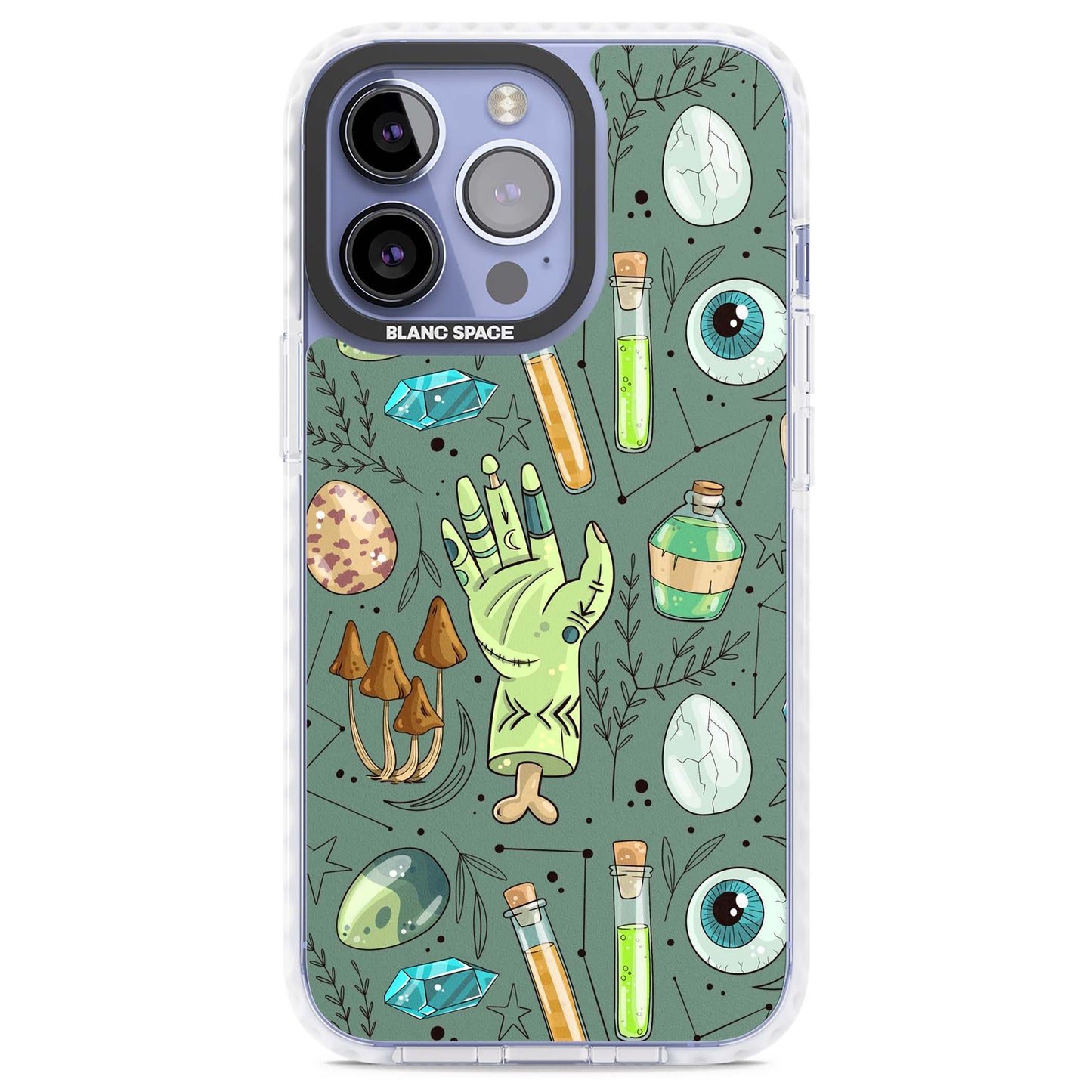 Motif expérimental de dessin animé pour Halloween