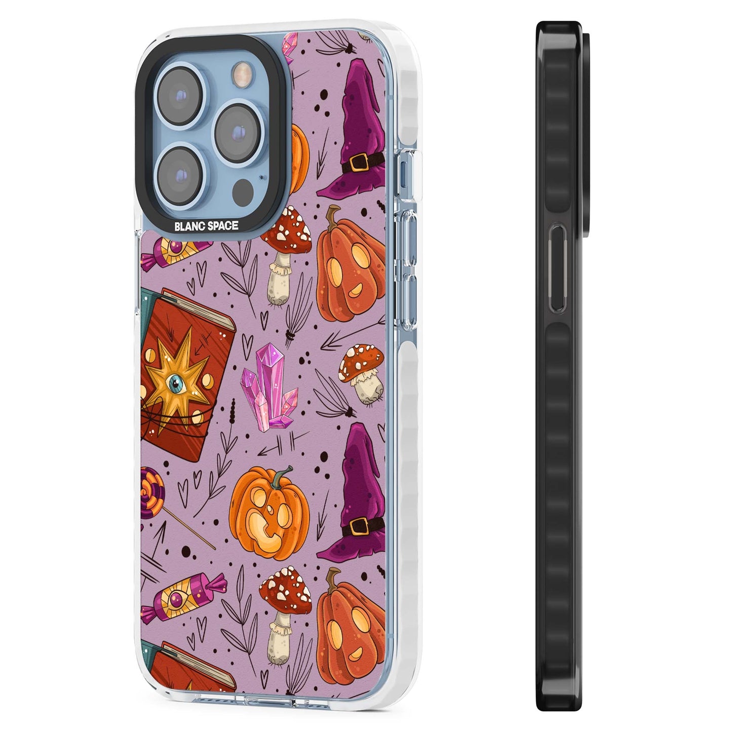 Witchy Cartoon Halloween Pattern