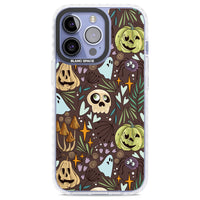 Goblincore Cartoon Halloween Pattern