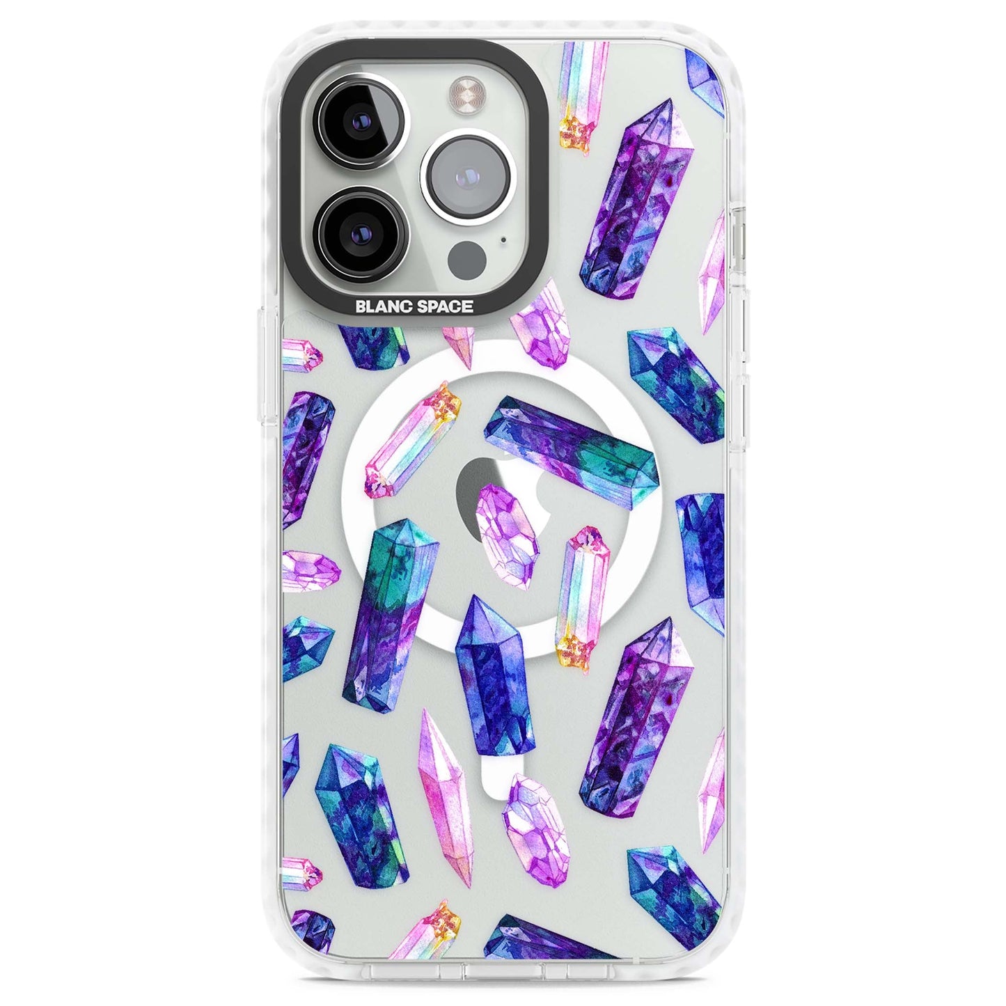 Iridescent Prism Crystals