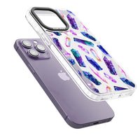 Iridescent Prism Crystals